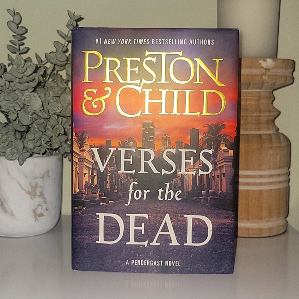 Verses for the Dead by Preston & Child - Hardcover Edition